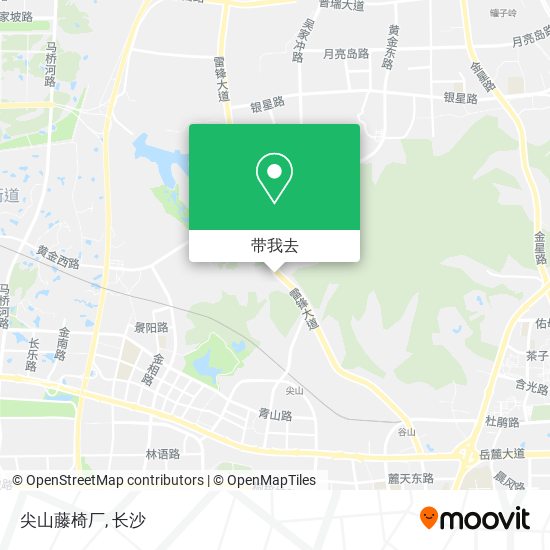 尖山藤椅厂地图