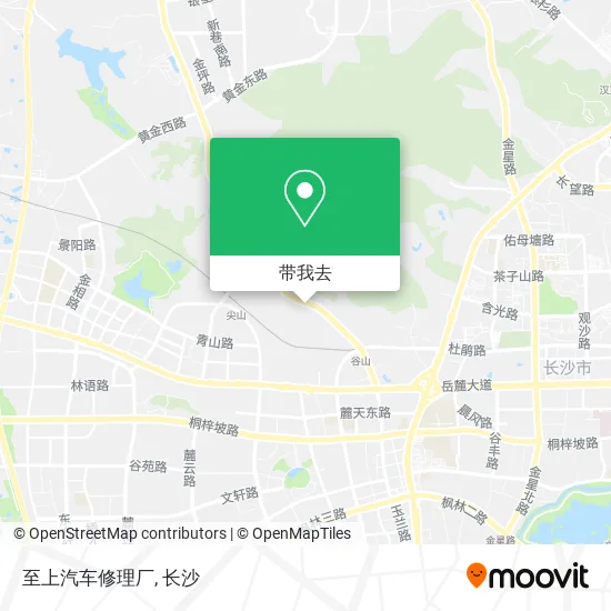 至上汽车修理厂地图