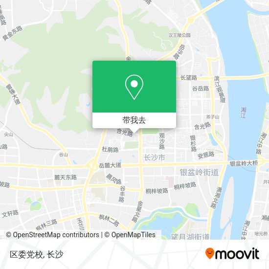 区委党校地图
