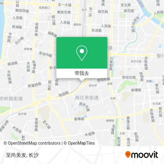 至尚美发地图