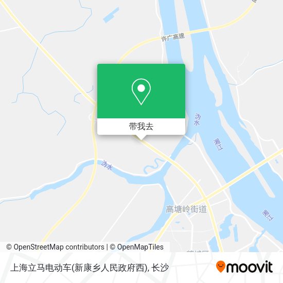 上海立马电动车(新康乡人民政府西)地图