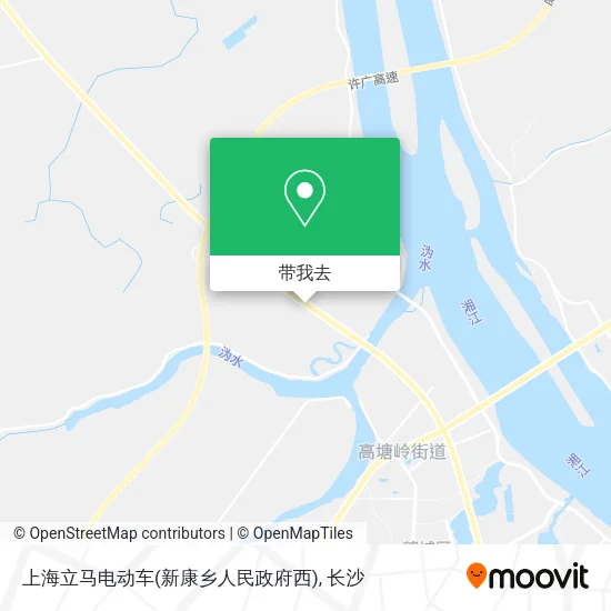 上海立马电动车(新康乡人民政府西)地图