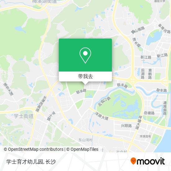 学士育才幼儿园地图