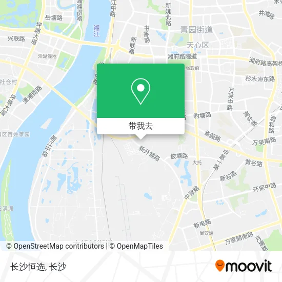 长沙恒选地图