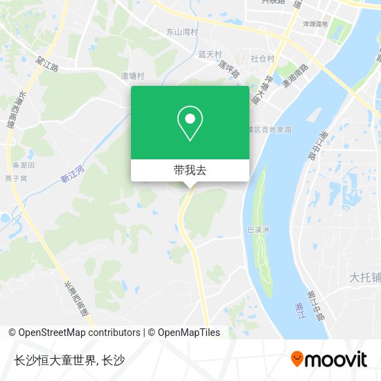 长沙恒大童世界地图