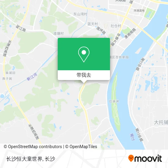 长沙恒大童世界地图