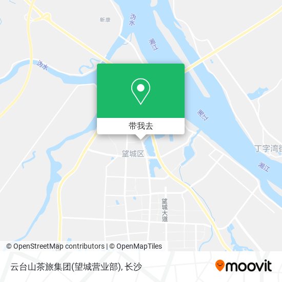 云台山茶旅集团(望城营业部)地图