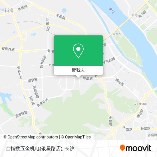 金指数五金机电(银星路店)地图