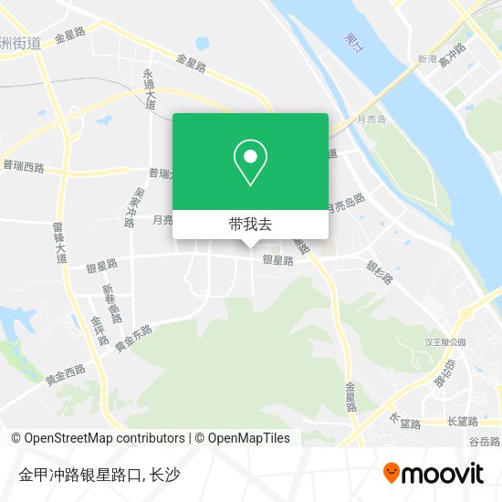 金甲冲路银星路口地图