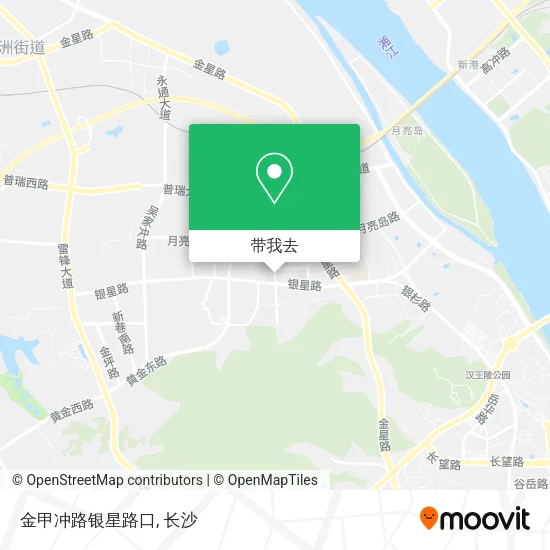 金甲冲路银星路口地图