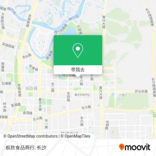 权胜食品商行地图