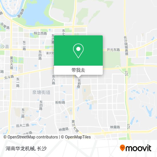 湖南华龙机械地图