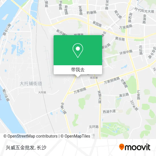 兴威五金批发地图