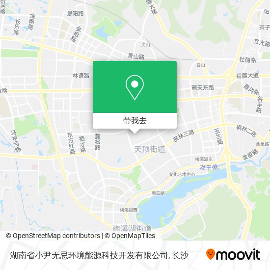 湖南省小尹无忌环境能源科技开发有限公司地图