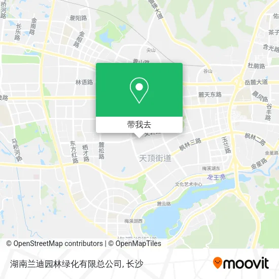 湖南兰迪园林绿化有限总公司地图