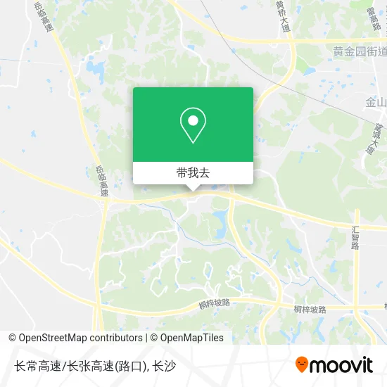 长常高速/长张高速(路口)地图