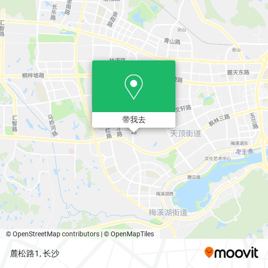 麓松路1地图