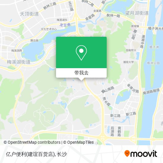 亿户便利(建谊百货店)地图