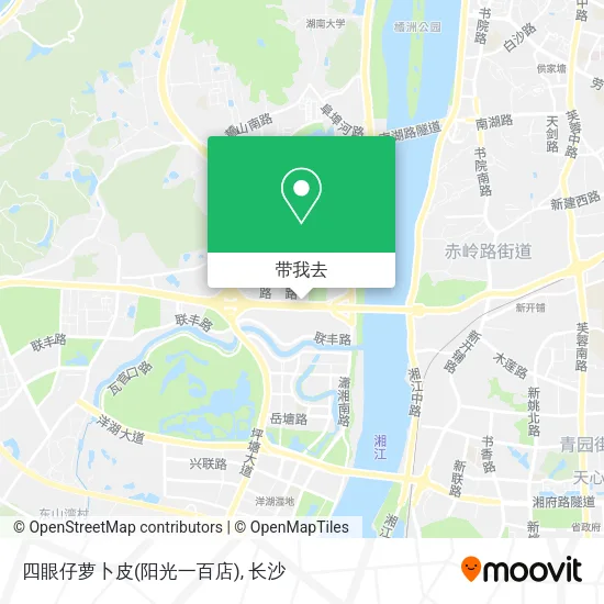 四眼仔萝卜皮(阳光一百店)地图