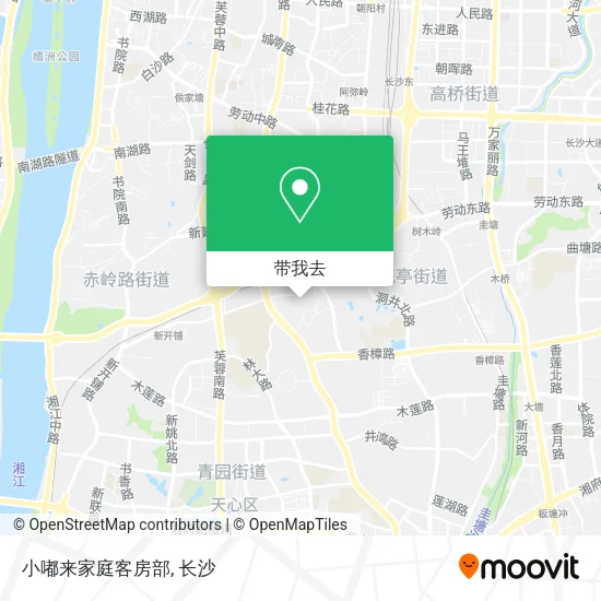 小嘟来家庭客房部地图