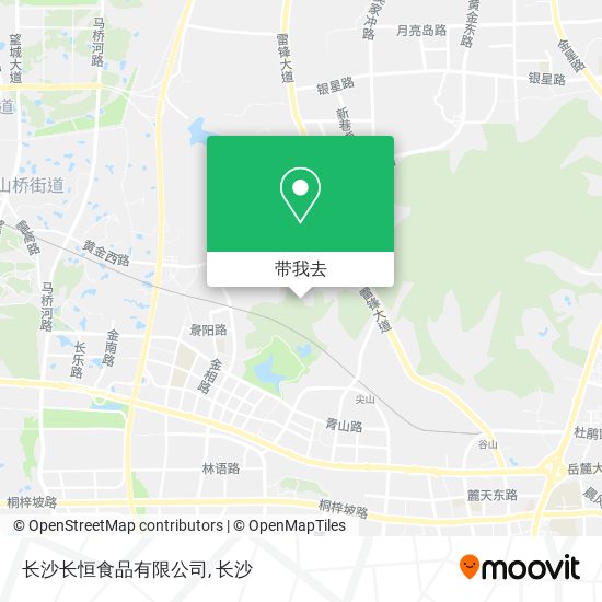 长沙长恒食品有限公司地图
