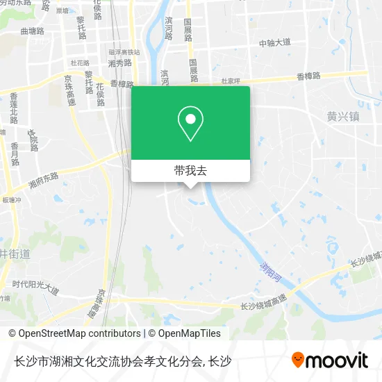 长沙市湖湘文化交流协会孝文化分会地图