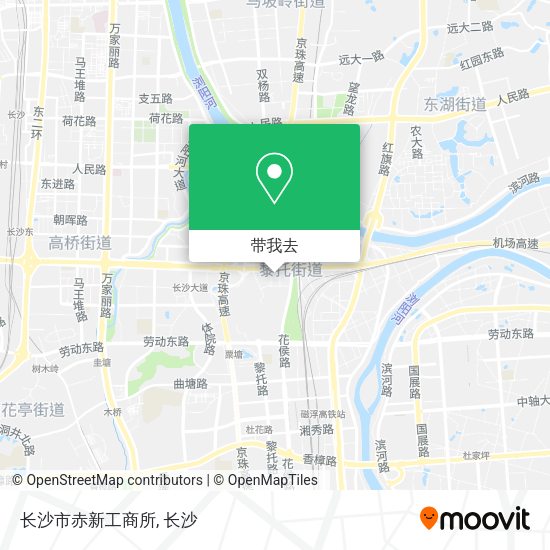长沙市赤新工商所地图