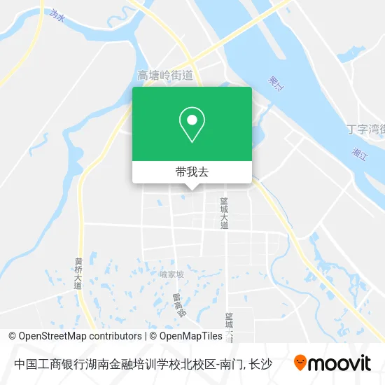 中国工商银行湖南金融培训学校北校区-南门地图