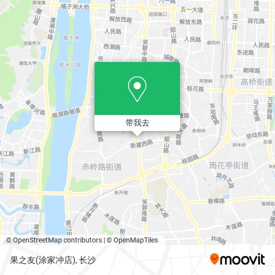 果之友(涂家冲店)地图