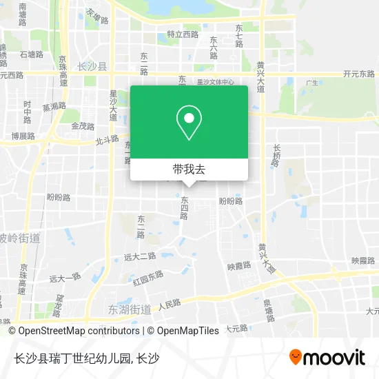 长沙县瑞丁世纪幼儿园地图