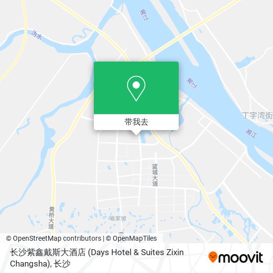 长沙紫鑫戴斯大酒店 (Days Hotel & Suites Zixin Changsha)地图