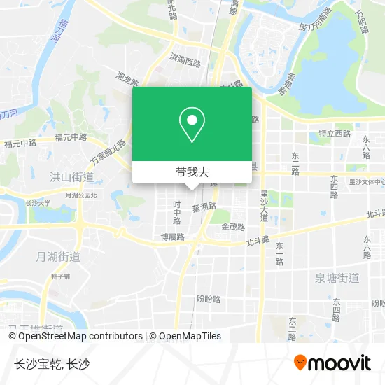 长沙宝乾地图