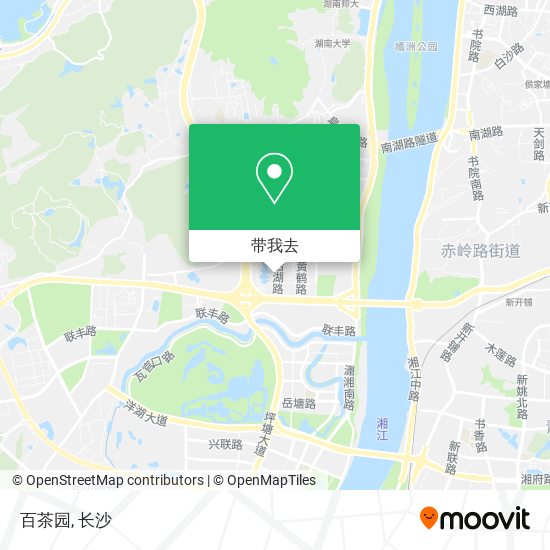 百茶园地图