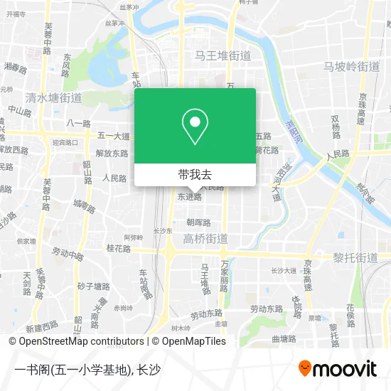 一书阁(五一小学基地)地图