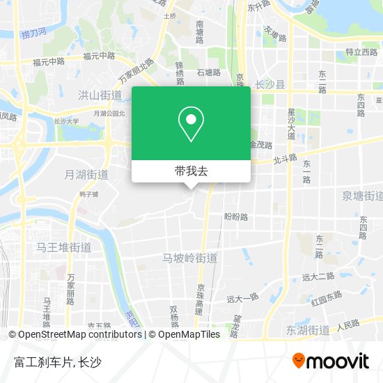 富工刹车片地图