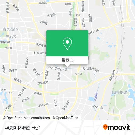 华夏园林雕塑地图