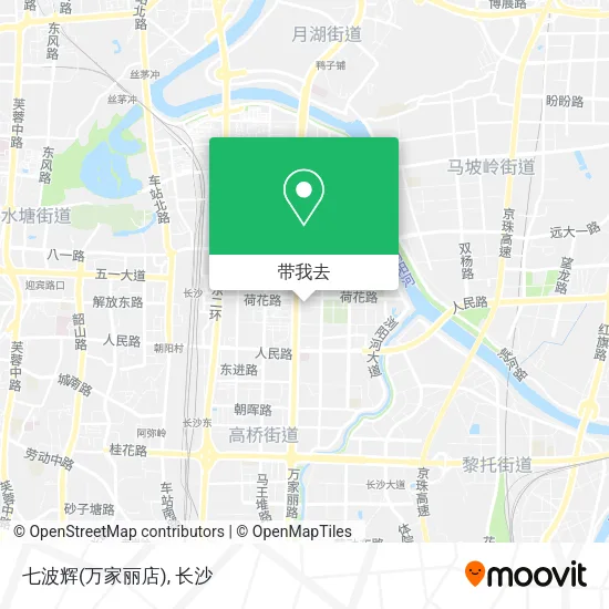 七波辉(万家丽店)地图