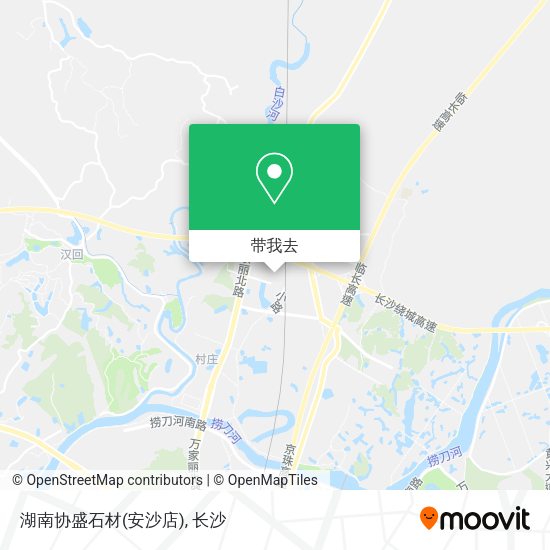 湖南协盛石材(安沙店)地图