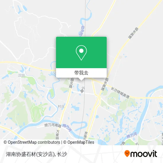 湖南协盛石材(安沙店)地图