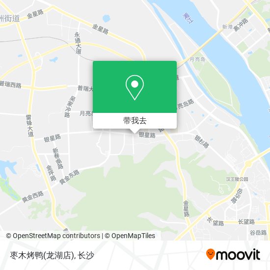 枣木烤鸭(龙湖店)地图
