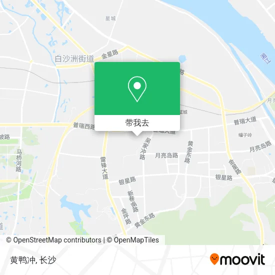 黄鸭冲地图