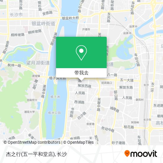 杰之行(五一平和堂店)地图