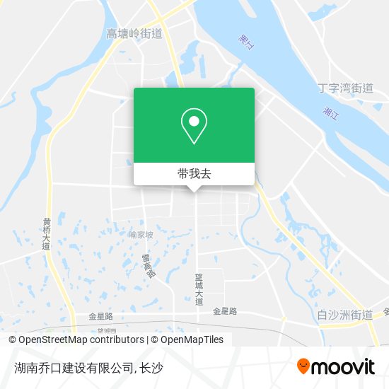 湖南乔口建设有限公司地图