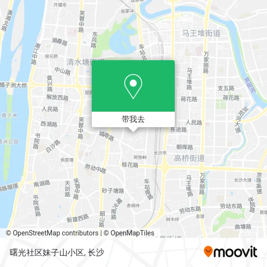 曙光社区妹子山小区地图