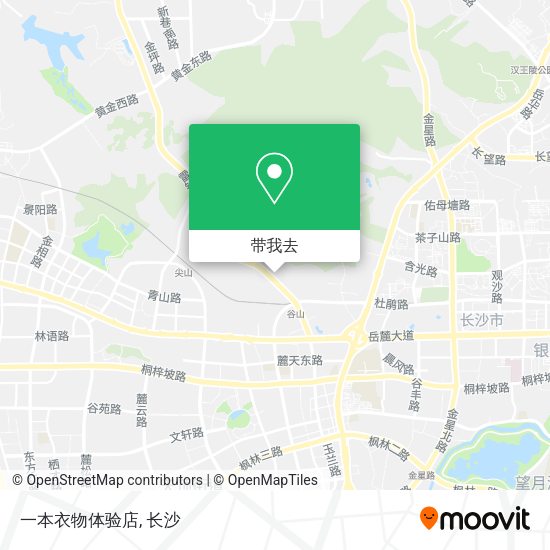 一本衣物体验店地图