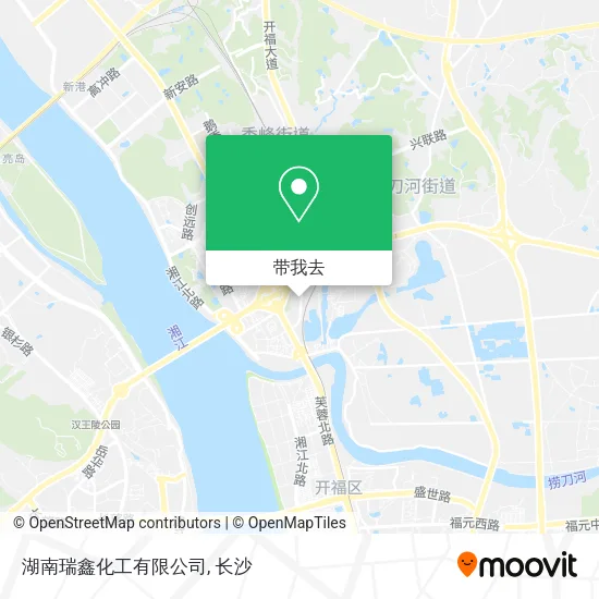 湖南瑞鑫化工有限公司地图