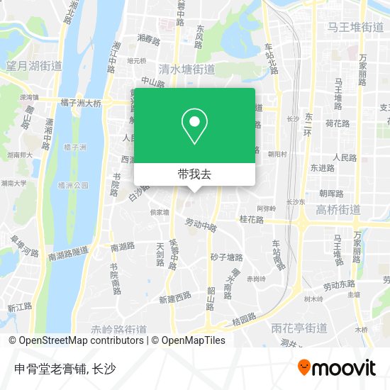 申骨堂老膏铺地图