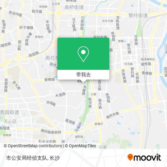 市公安局经侦支队地图