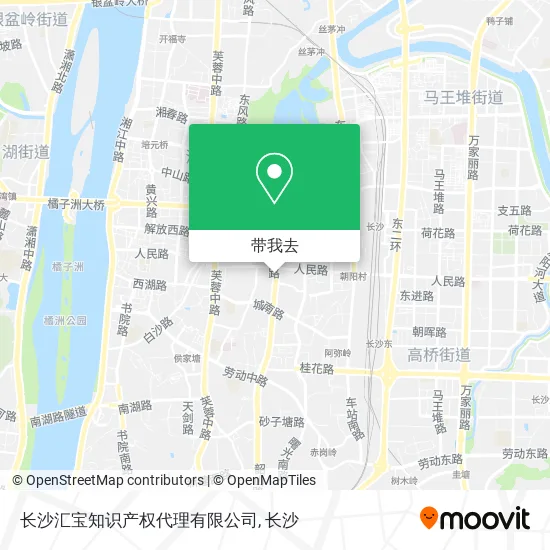 长沙汇宝知识产权代理有限公司地图