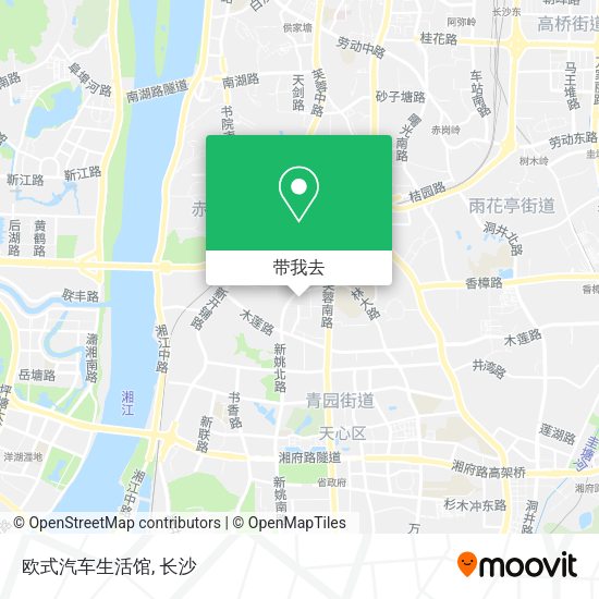 欧式汽车生活馆地图